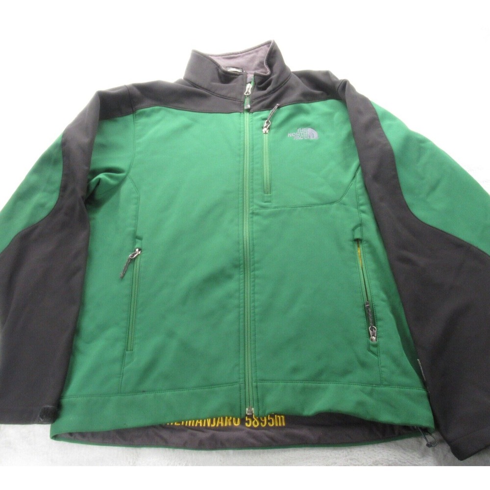 The North Face Jacket Men Medium Green Colorblock Kilimanjaro 5895m Apex